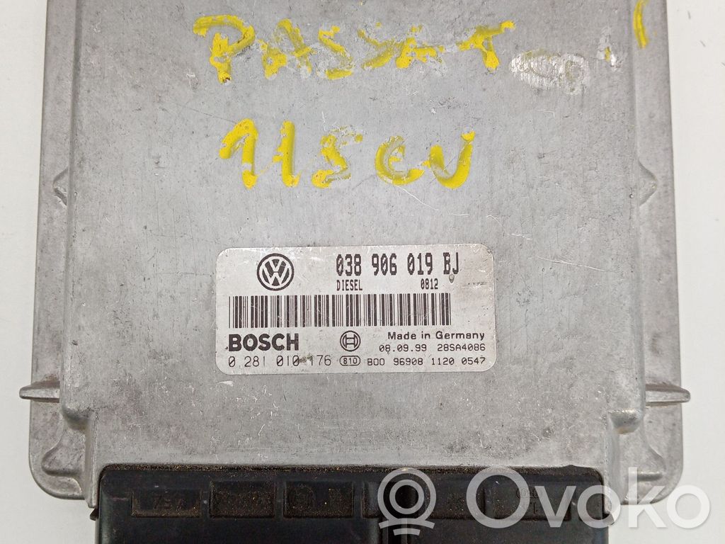 Engine control unit/module   038,019,0281010176,906,BJ,BOSCH