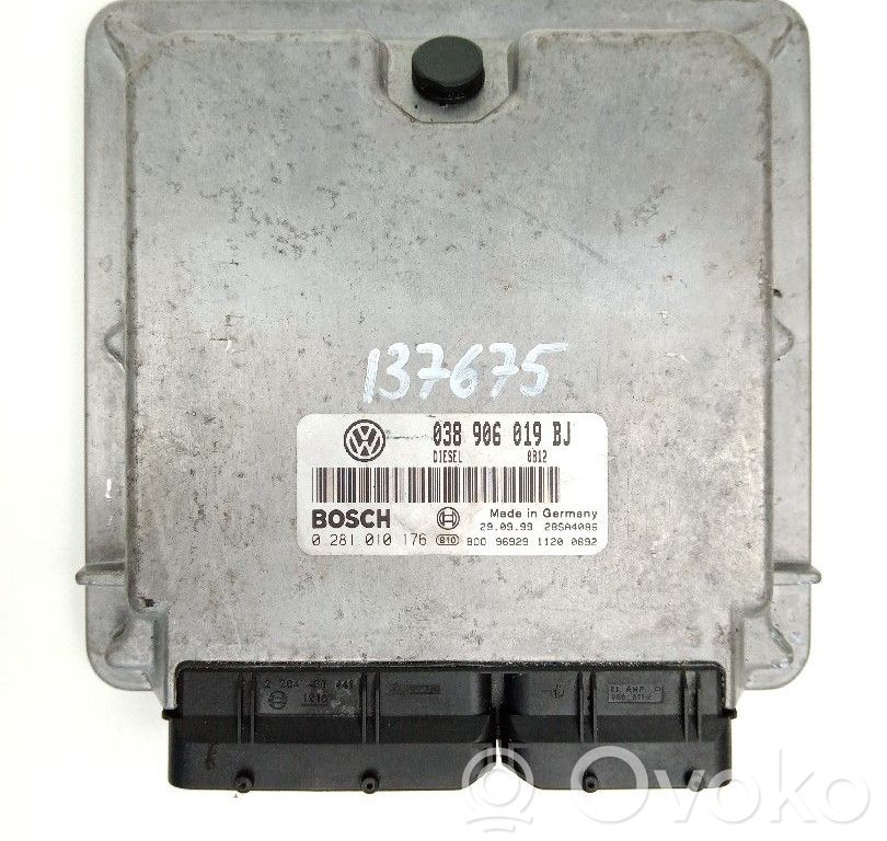 Engine control unit/module   0281010176,038906019BJ,BOSCH