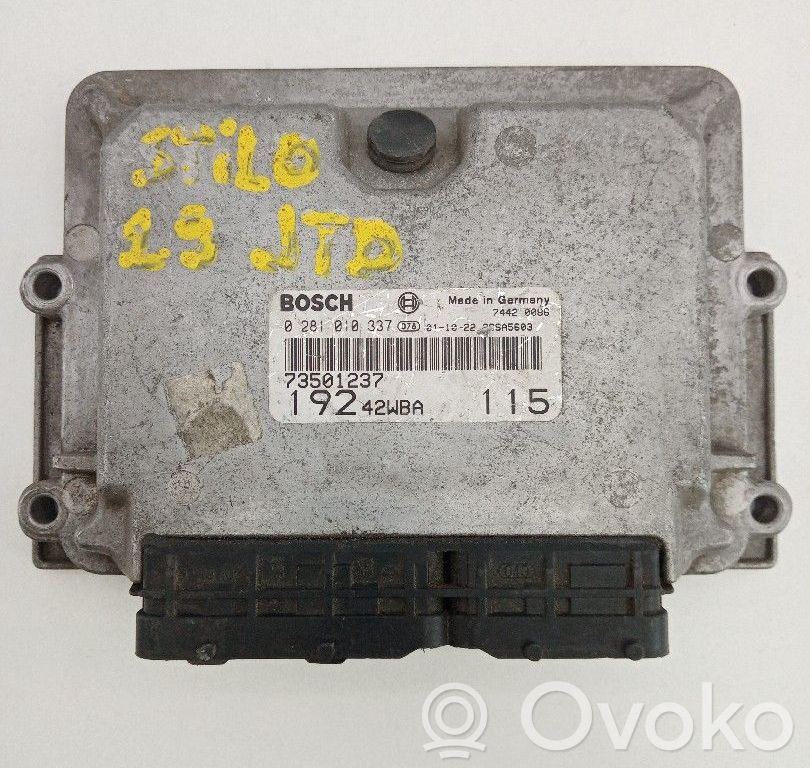 Fiat Stilo Engine control unit/module 