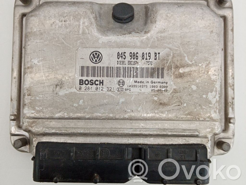 Engine control unit/module   045,019,0281012321,906