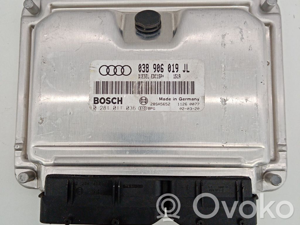 Audi A4 S4 B6 8E 8H Unitate/modul de control motor 