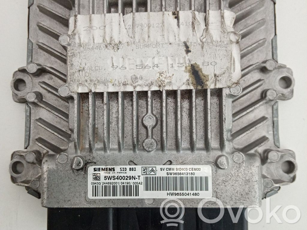 Peugeot 407 Engine control unit/module 