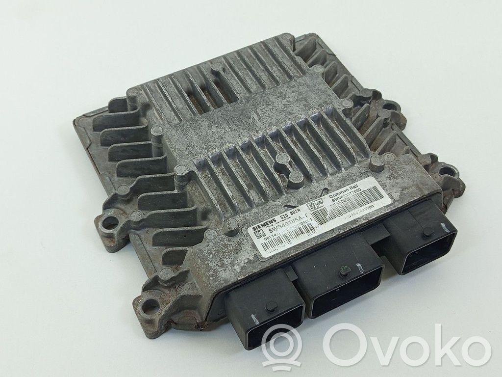 Engine control unit/module   9653577680,5WS40155AT,9647423380,SIEMENS