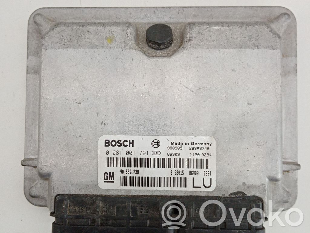 Opel Frontera B Engine control unit/module 