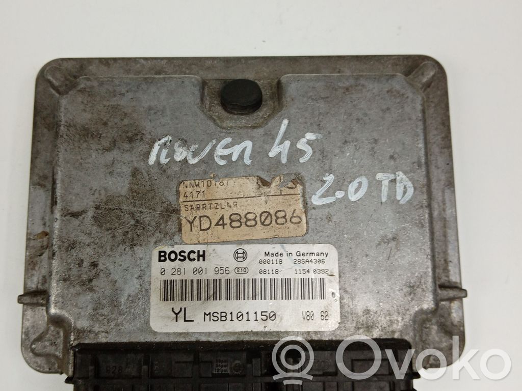 Engine control unit/module   0281001956,28SA4306,YLMSB101150BOSCH