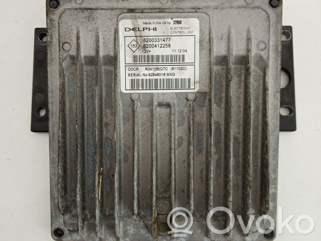 Renault Clio II Engine control unit/module 
