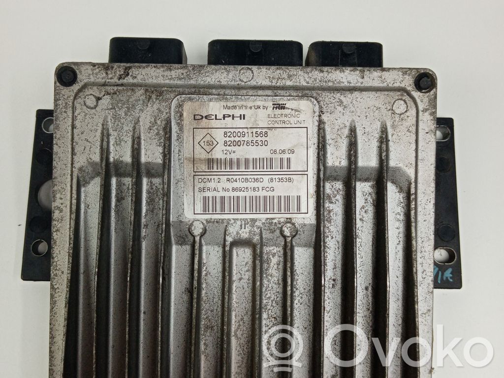 Engine control unit/module   8200911568,8200785530,DELPHI