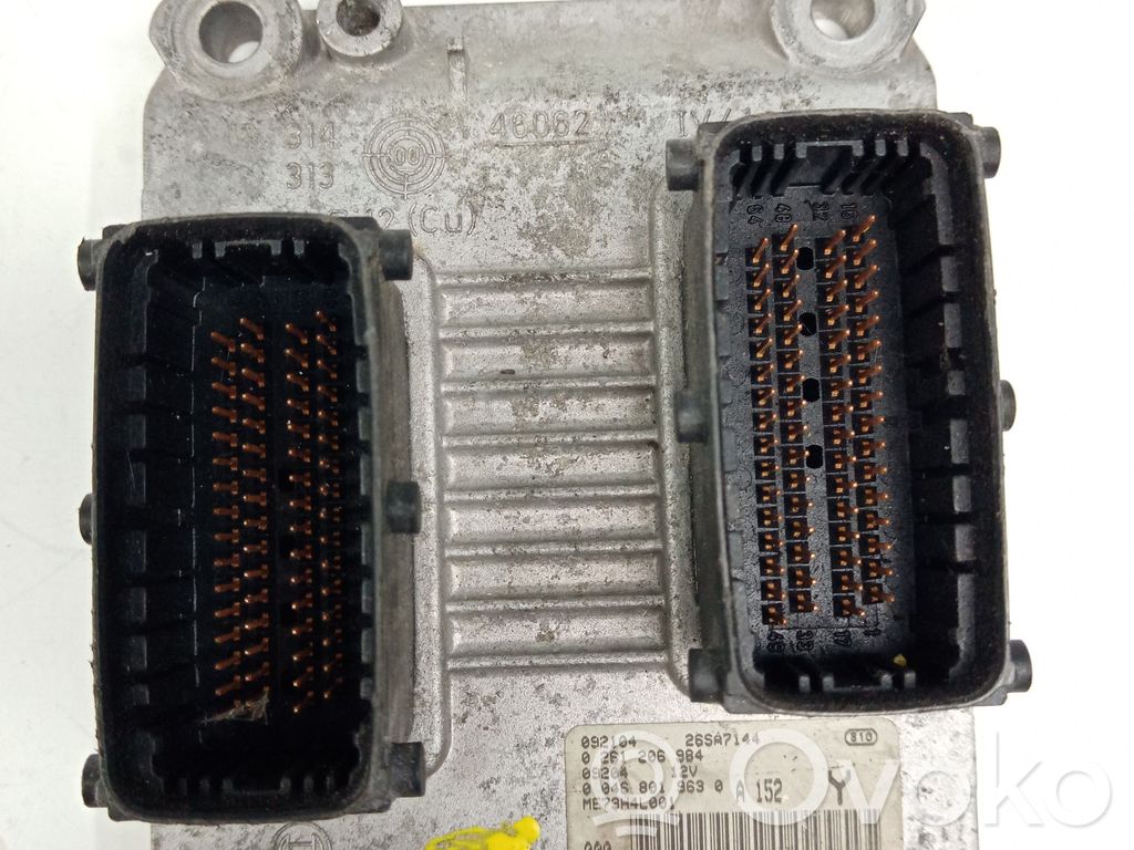 Lancia Ypsilon Engine control unit/module 