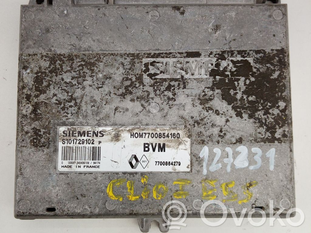 Renault Clio I Engine control unit/module 