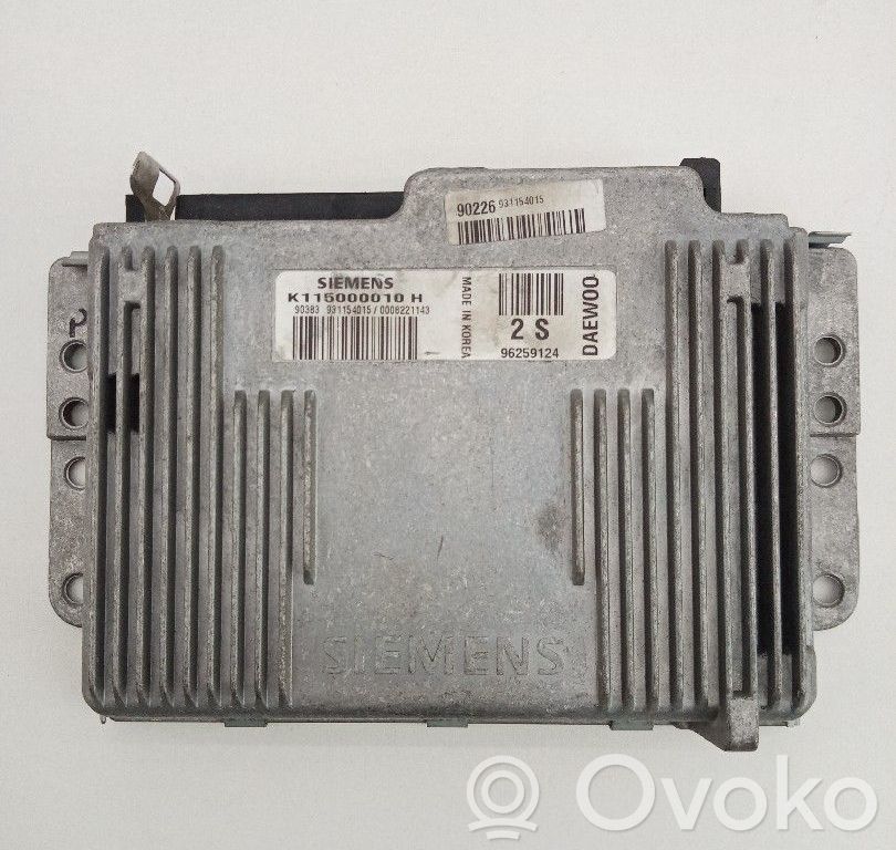 Daewoo Matiz Engine control unit/module 