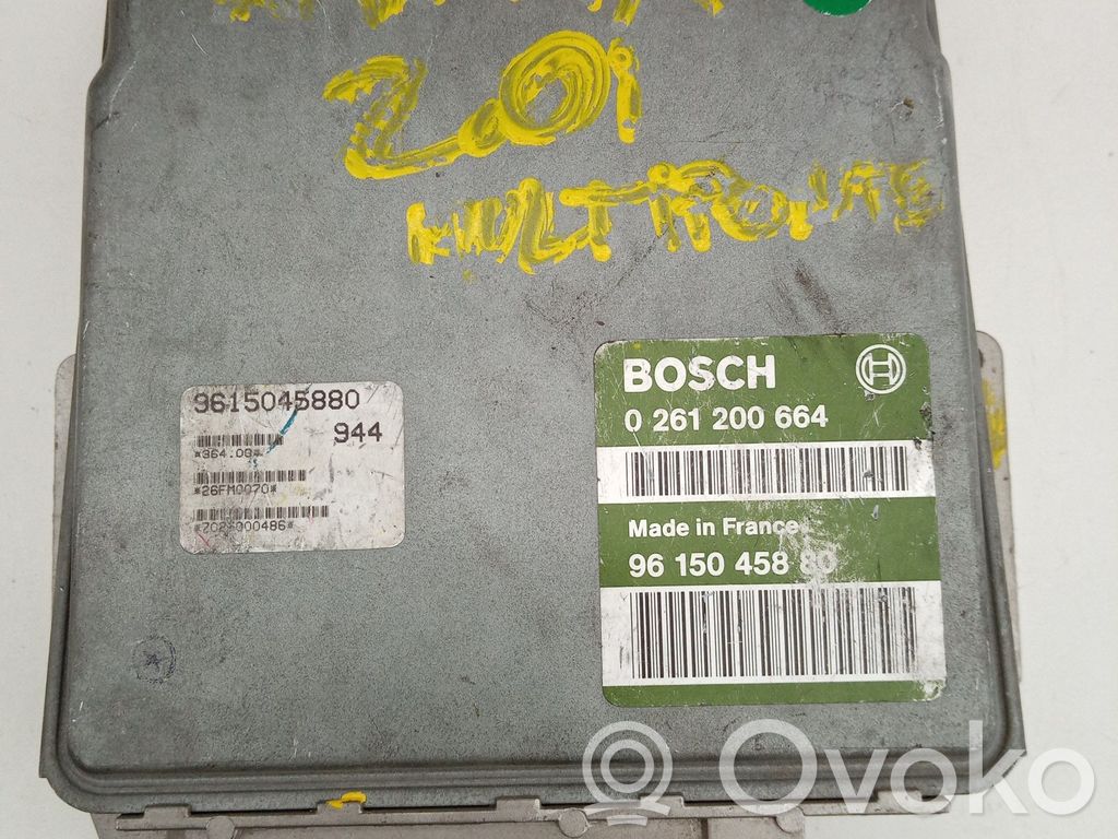 Engine control unit/module   0261200664,9615045880,BOSCH
