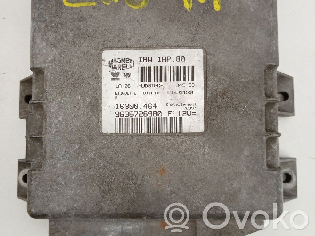 Peugeot 206 Engine control unit/module 