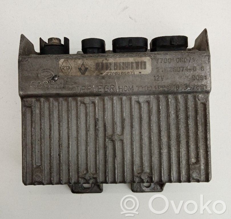 Engine control unit/module   7700106071,216260740,SAGEM