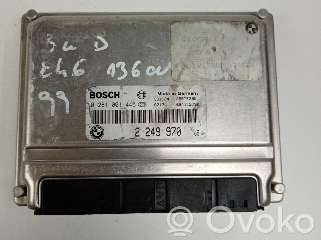 Moottorin ohjainlaite/moduuli   0281001445,2249970,BOSCH