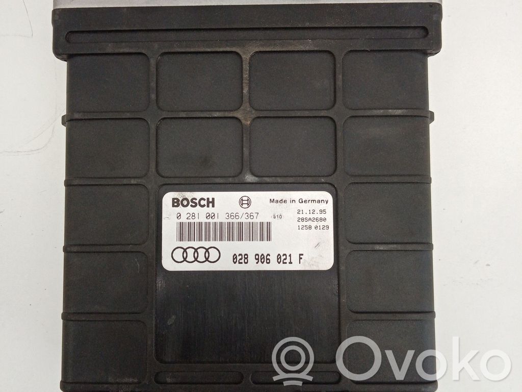 Motorsteuergerät/-modul   0281001366,028906021F,367,BOSCH