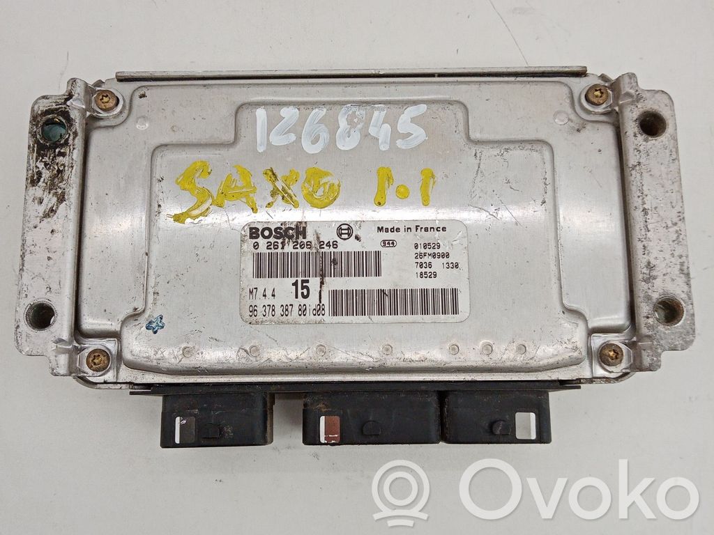Citroen Saxo Engine control unit/module 
