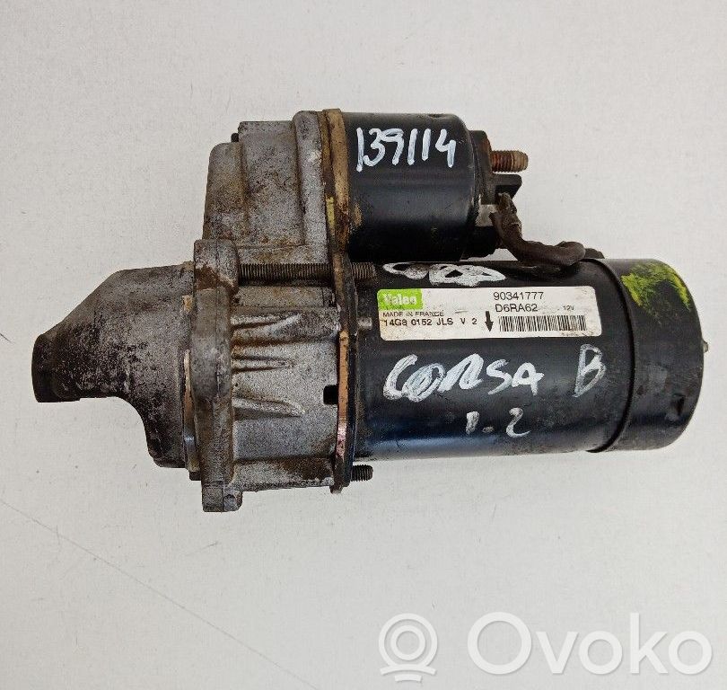 Starter motor   90341777,D6RA62,VALEO