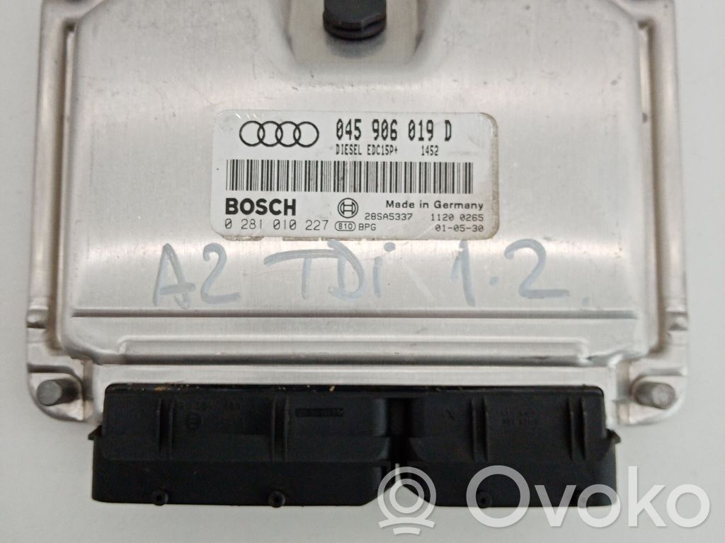 Audi A2 Engine control unit/module 