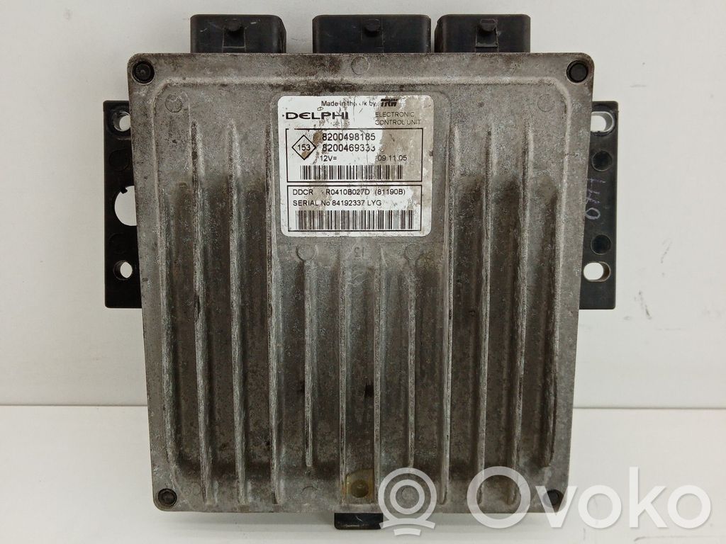 Engine control unit/module   8200498185,8200469333,R0410B027D