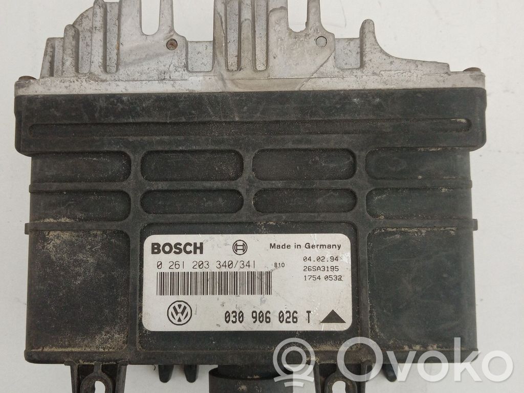 Engine control unit/module   030,026,0261203340,341,906,BOSCH