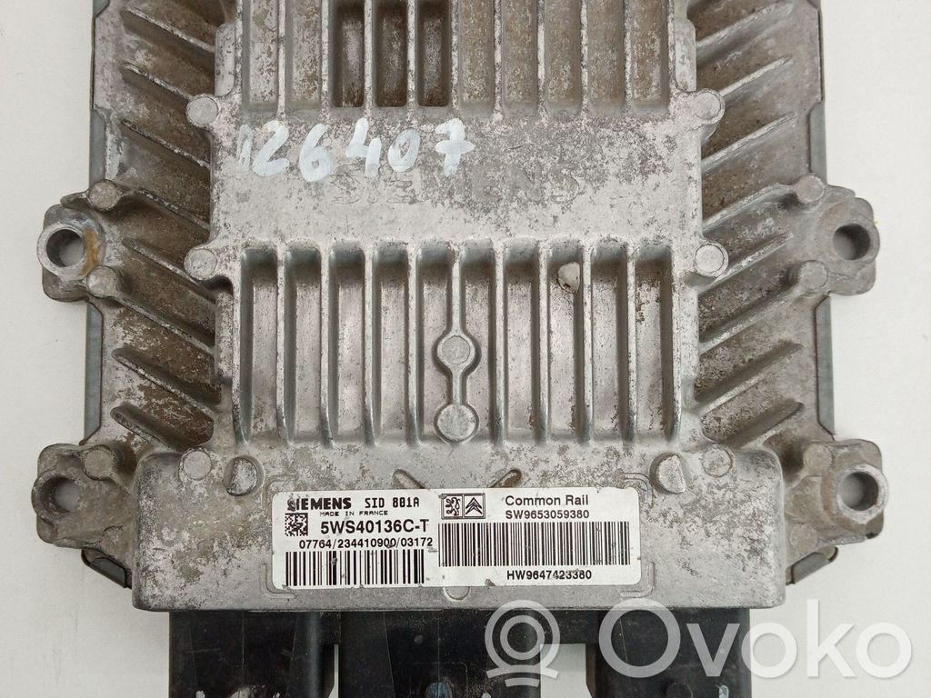 Citroen Berlingo Engine control unit/module 