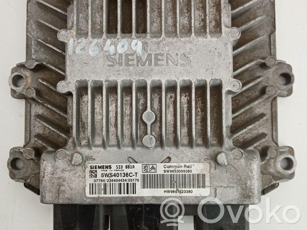Citroen Berlingo Engine control unit/module 