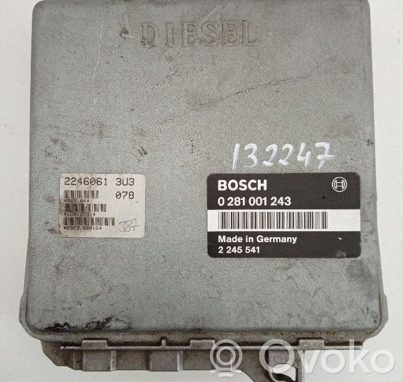 Engine control unit/module   0281001243,2245541,22460613U3,BOSCH