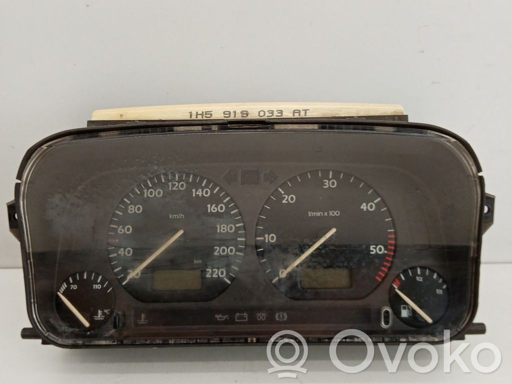 Speedometer (instrument cluster)   1H5919033AT,0883111884,VDO