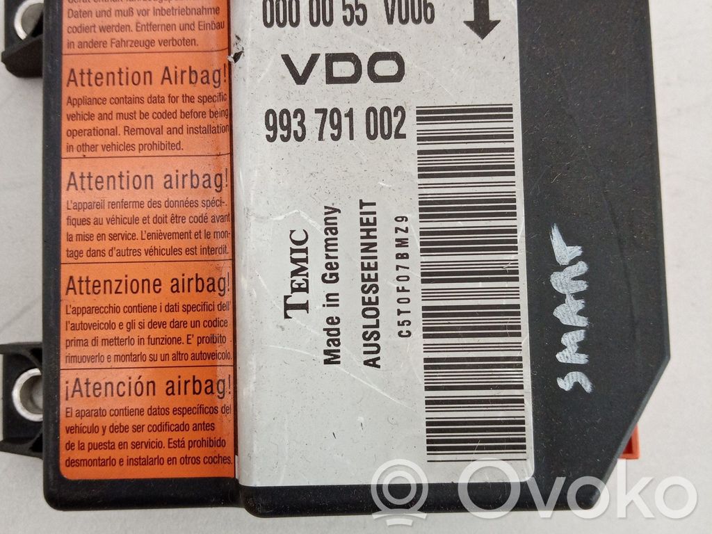 Airbag control unit/module   0000055V006,993791002