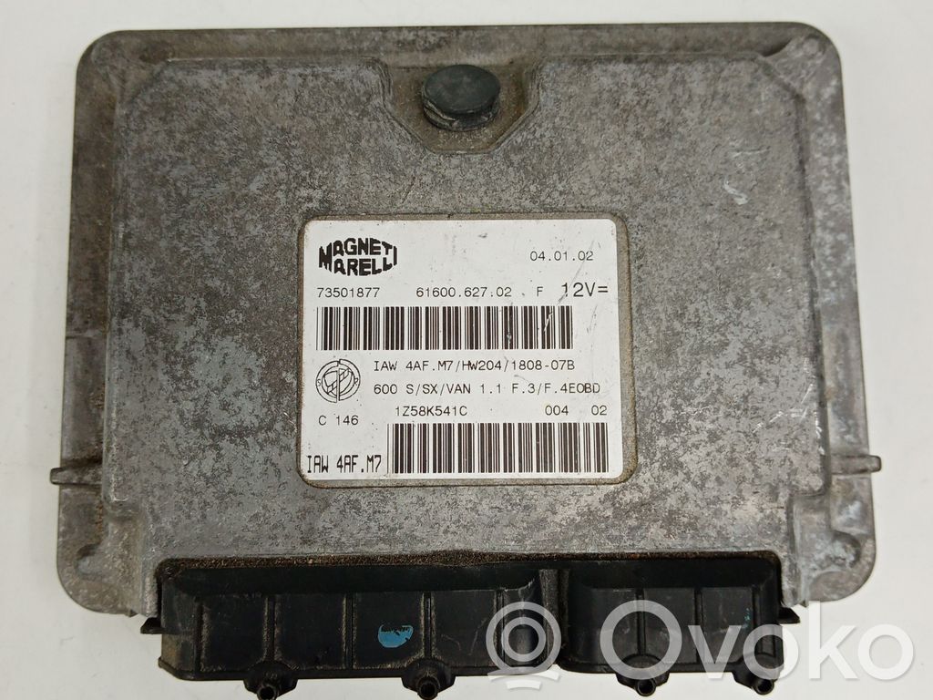 Engine control unit/module   6160062702,73501877,IAW4AFM71Z58K541C
