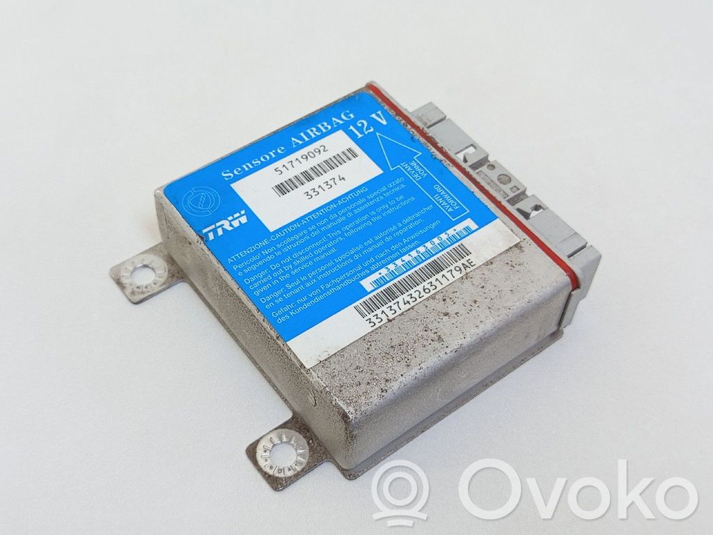 Fiat Punto (188) Airbag control unit/module 