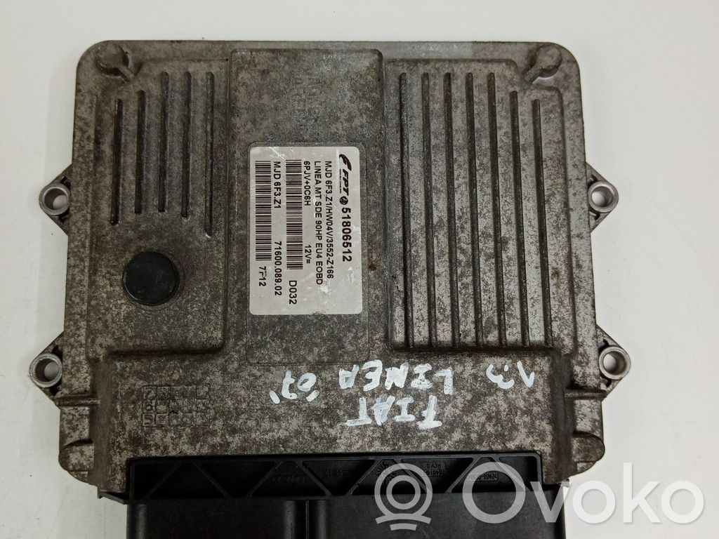 Fiat Linea Engine control unit/module 