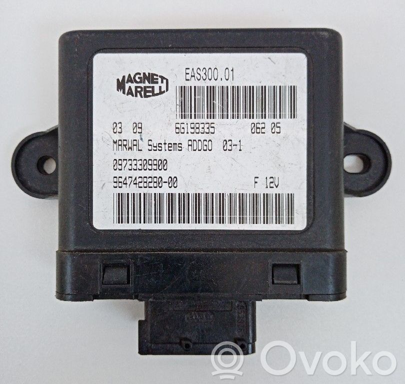 Muut ohjainlaitteet/moduulit   9647428280,09733309900,551200016905,MAGNETIMARELLI