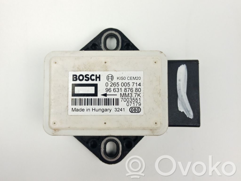 Other control units/modules   9663187680,0265005714,07179,1275100464,7003551,BOSCH