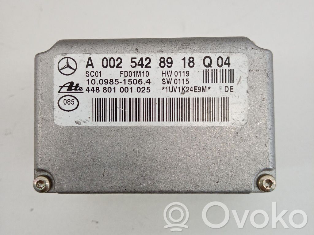 Mercedes-Benz C W203 Otras unidades de control/módulos 