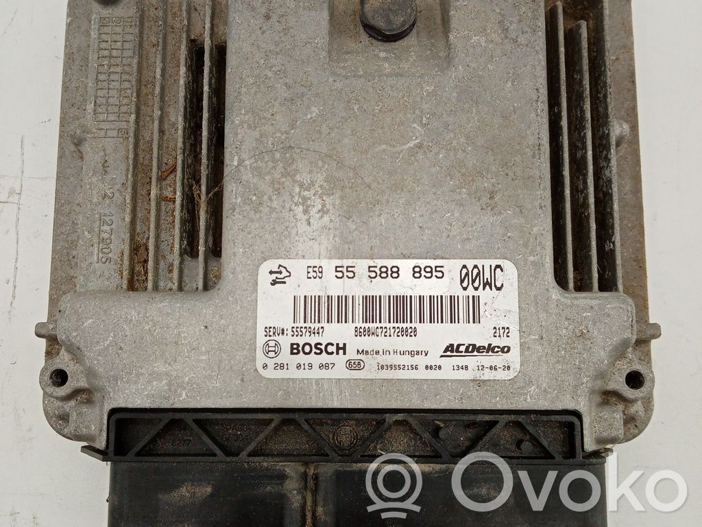 Opel Corsa D Engine control unit/module 