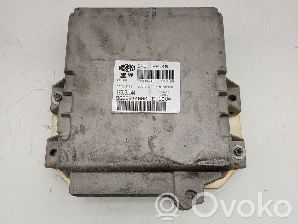 Engine control unit/module   9629244680,16313144,IAW1AP40