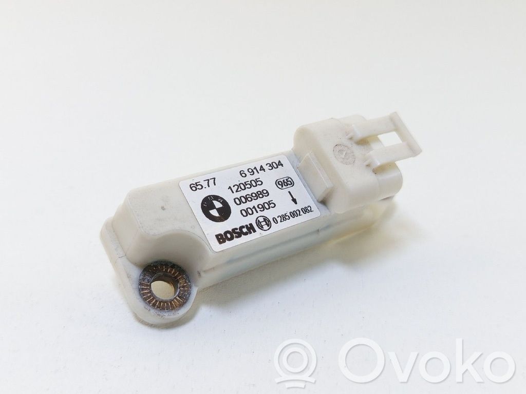 Sensor impacto/accidente para activar Airbag   65776914304,0285002082,BOSCH