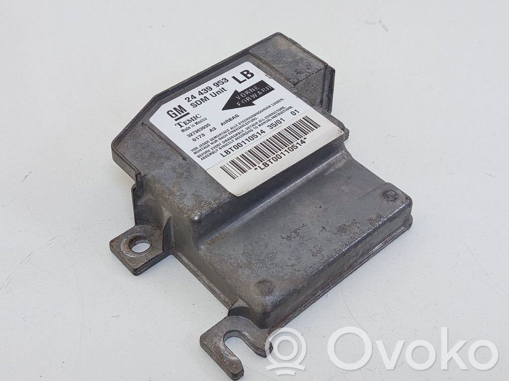 Opel Corsa C Airbag control unit/module 