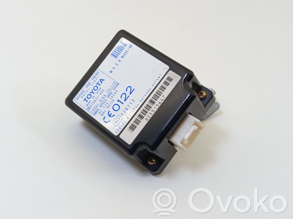 Toyota Yaris Alte unități/module de control 