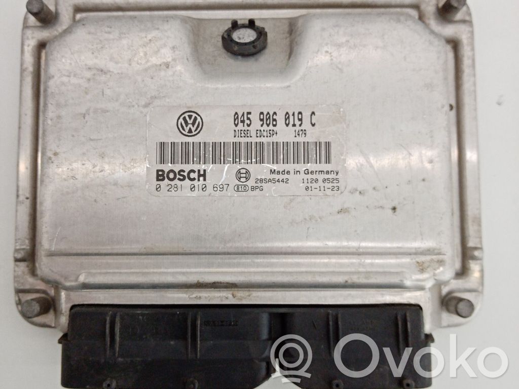 Engine control unit/module   045,019,0281010697,906