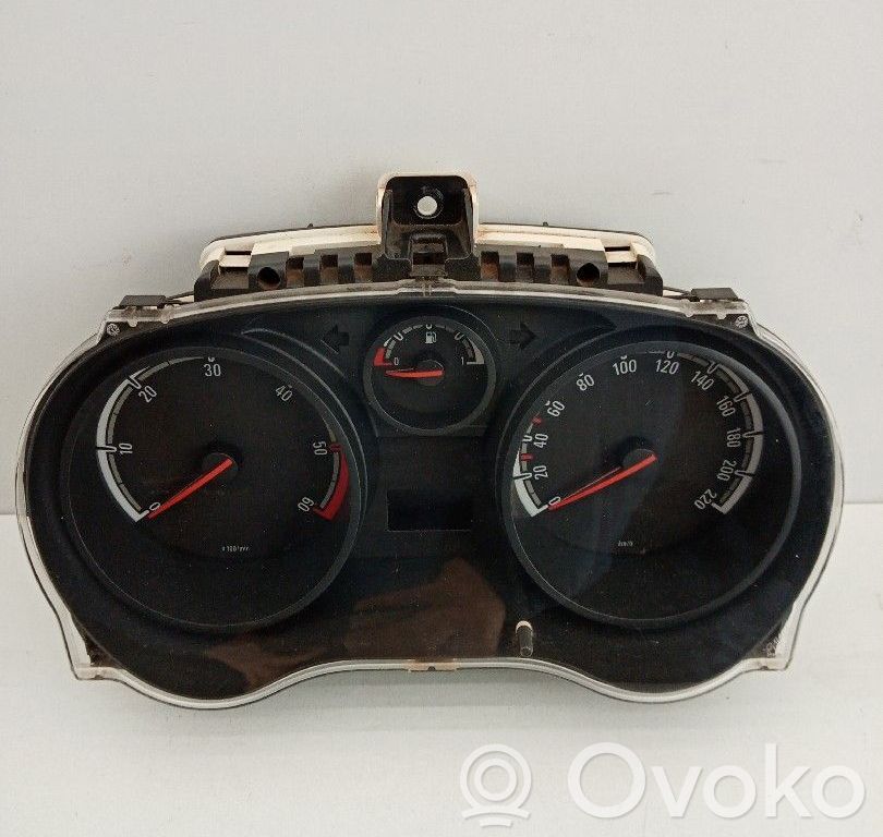 Opel Corsa D Spidometrs (instrumentu panelī) 