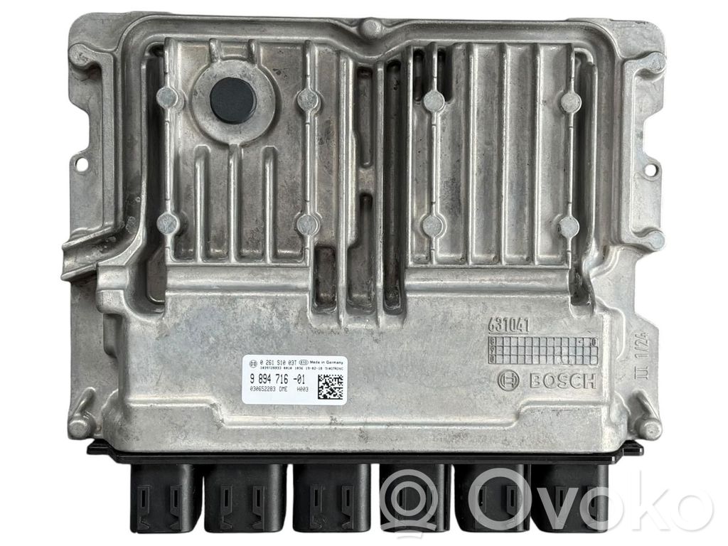 Engine control unit/module ECU   9894716,0261S1003T