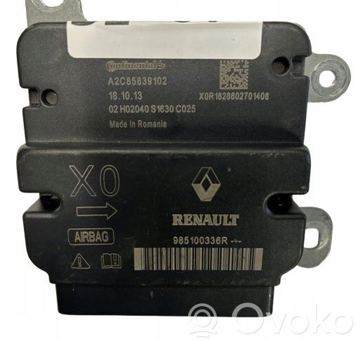 Dacia Dokker Airbag control unit/module 