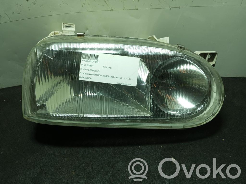 Volkswagen Golf III Scheinwerfer 