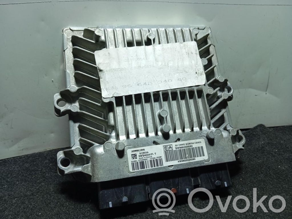 Citroen C4 I Unité de commande, module ECU de moteur 