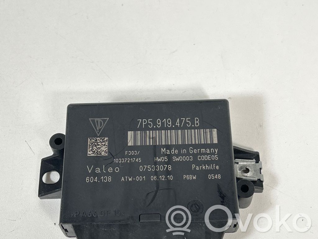 Porsche Cayenne (92A) Parking PDC control unit/module 