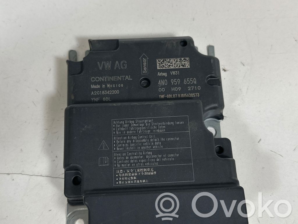 Audi A6 S6 C8 4K Airbag control unit/module 