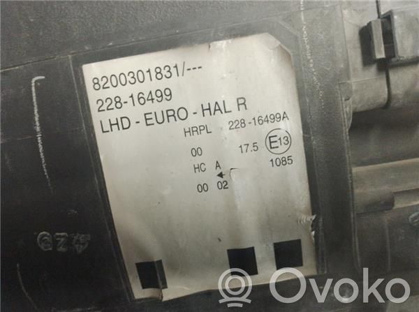 Renault Modus Headlight/headlamp 