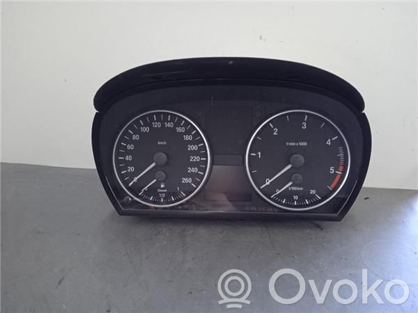 BMW 3 E90 E91 Compteur de vitesse tableau de bord 
